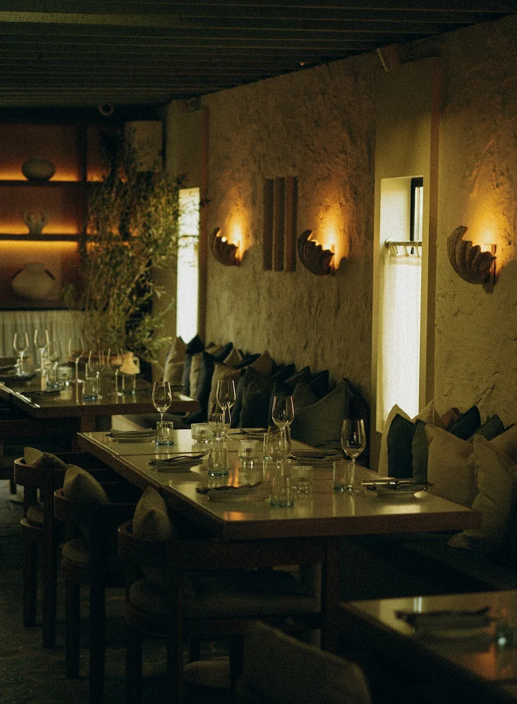 Private upstairs dining room at Alisa Wine & Friends